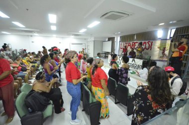 NATAL (RN), 03 / 07 / 2024 - MST / INCRA / AGRARIAN REFORMA / RN-MST militanları, bu Perşembe sabahı saat 10: 00 'dan itibaren, tarım reformu konusunda daha hızlı eylem talebinde bulunmak üzere Natal RN' deki INCRA genel merkezinde kamp kurdular.. 