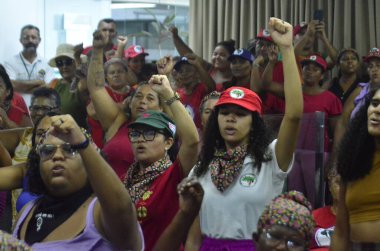 NATAL (RN), 03.07.2024 - MST / INCRA / Üye Devletler / RN-MST Militanları, saat 10: 00 