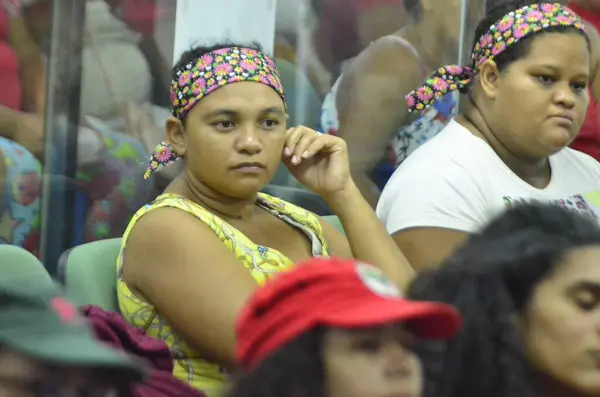 Natal 2024 Mst Incra Members Mst Militants Har Campat Vid — Stockfoto
