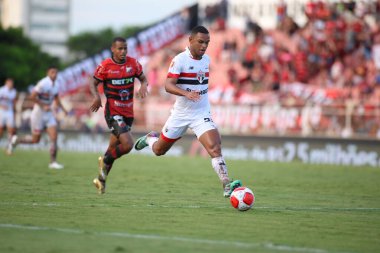 Itu (SP), 03 / 10 / 2024 - PAULISTAO / ITUANO x SAO PAULO - Oyuncu Aldemir Ferreira, Ituano ve Sao Paulo arasında oynanan ve 2024 Paulista Gençler Futbol Şampiyonası 'nın 12. turu için geçerli olan maçta golünü kutluyor.