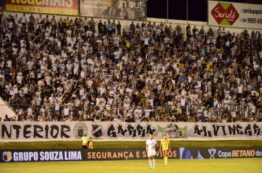 RIO GRANDE DO NORTE (RN), 03.12.2024 - FOOTAL-Sports-CUP. ABC RN 1 x 1 β que, ABC Frasqueirao 'da çizer ve the penpenalyties to β que' de kaybeder ve Copa do Brasil 2024 'ün dışında kalır. ABC-RN 'in yeni koçu Marcelo Cabo ilk kez berabere kaldı.. 