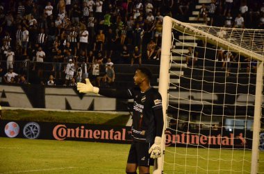 RIO GRANDE DO NORTE (RN), 03.12.2024 - FOOTAL-Sports-CUP. ABC RN 1 x 1 β que, ABC Frasqueirao 'da çizer ve the penpenalyties to β que' de kaybeder ve Copa do Brasil 2024 'ün dışında kalır. ABC-RN 'in yeni koçu Marcelo Cabo ilk kez berabere kaldı.. 