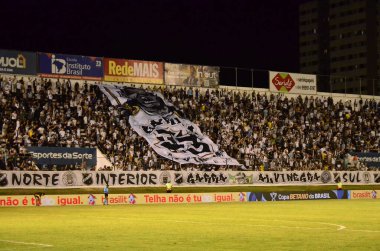 RIO GRANDE DO NORTE (RN), 03.12.2024 - FOOTAL-Sports-CUP. ABC RN 1 x 1 β que, ABC Frasqueirao 'da çizer ve the penpenalyties to β que' de kaybeder ve Copa do Brasil 2024 'ün dışında kalır. ABC-RN 'in yeni koçu Marcelo Cabo ilk kez berabere kaldı.. 
