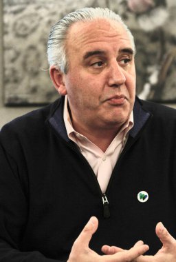 (Yaban Hayatı Koruma (WCS) ile Yerel Habercilik Turu. 13 Mart 2024, New York, ABD: WCS İcra Kurulu Başkan Yardımcısı John Calvelli, Central Park Hayvanat Bahçesi hakkında basın açıklaması yaptı. 