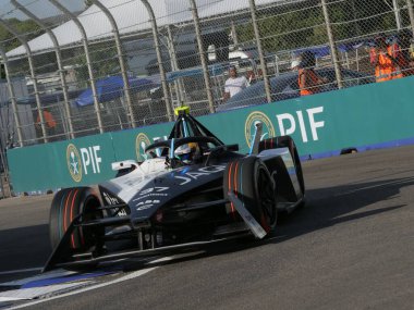 SAO PAULO (SP), 03 / 15 / 2024 - Sao Paulo E 'nin Sao Paulo e-Prix' sinin bu Cuma, 15 Mart 2024, Anhembi kompleksi, Sao Paulo 'nun kuzey bölgesi. 