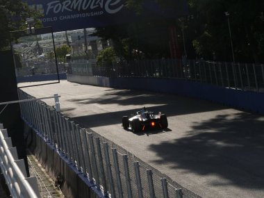 SAO PAULO (SP), 03 / 15 / 2024 - Sao Paulo E 'nin Sao Paulo e-Prix' sinin bu Cuma, 15 Mart 2024, Anhembi kompleksi, Sao Paulo 'nun kuzey bölgesi.