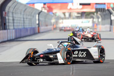 SAO PAULO (SP), 03 / 15 / 2024 - Sao Paulo E 'nin Sao Paulo e-Prix' sinin bu Cuma, 15 Mart 2024, Anhembi kompleksi, Sao Paulo 'nun kuzey bölgesi. 
