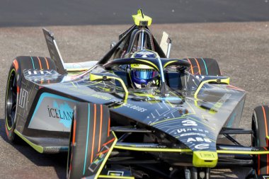 SAO PAULO (SP), 03 / 15 / 2024 - Brezilyalı sürücü Sergio Sette Camara, Sao Paulo e-Prix Formula E 'nin ücretsiz uygulama oturumları ve hareketleri, bu Cuma, 15 Mart 2024, Anhembi kompleksi