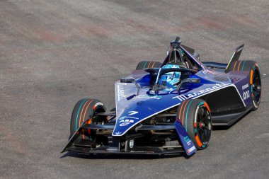 SAO PAULO (SP), 03 / 15 / 2024 - Sao Paulo E 'nin Sao Paulo e-Prix' sinin bu Cuma, 15 Mart 2024, Anhembi kompleksi, Sao Paulo 'nun kuzey bölgesi. 