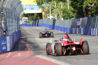 SAO PAULO (SP), 03 / 15 / 2024 - Sao Paulo E 'nin Sao Paulo e-Prix' sinin bu Cuma, 15 Mart 2024, Anhembi kompleksi, Sao Paulo 'nun kuzey bölgesi. 
