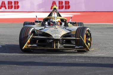 SAO PAULO (SP), 03 / 15 / 2024 - Sürücü Jean Eric Vergne, Sao Paulo e-Prix Formula E 'nin ücretsiz uygulama oturumları ve hareketi, bu Cuma, 15 Mart 2024, Anhembi kompleksi