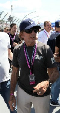 SAO PAULO (SP), Brezilya 03 / 16 / 2024 - Formula E 2024 Sao Paulo E-Prix yarışı, bu Cumartesi, 16 Mart 2024, Sao Paulo 'nun kuzeyindeki Anhembi kompleksinde. FIA takvimindeki en önemli elektrik kategorisi.