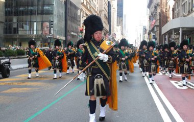  23. Geleneksel New York Şehri Aziz Patrick Günü Geçidi. 16 Mart 2024, New York, ABD: 23. Geleneksel New York Şehri Aziz Patrick Günü, saat 11: 00 ile 16: 00 arasında 45. Cadde ile 79. Cadde arasındaki 5. Cadde 'de başlıyor.. 