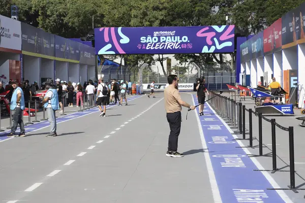 Sao Paulo 2024 Veduta Delle Sessioni Prove Libere Dei Movimenti — Foto Stock