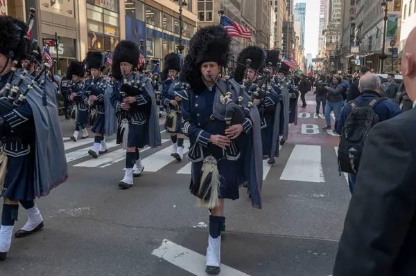 Patrick Day Parade New York City Maart 2024 New York — Stockfoto