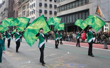  23. Geleneksel New York Şehri Aziz Patrick Günü Geçidi. 16 Mart 2024, New York, ABD: 23. Geleneksel New York Şehri Aziz Patrick Günü, saat 11: 00 ile 16: 00 arasında 45. Cadde ile 79. Cadde arasındaki 5. Cadde 'de başlıyor.. 