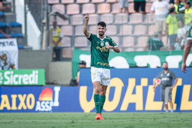 Barueri (SP), Brezilya 03 / 17 / 2024 - PAULISTAO vs PALMEIRAS -SP, bu Cumartesi gecesi, 16 Mart 2024. 