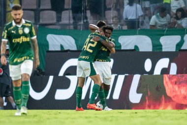 Barueri (SP), Brezilya 03 / 17 / 2024 - PAULISTAO vs PALMEIRAS -SP, bu Cumartesi gecesi, 16 Mart 2024. 