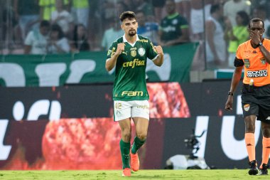 Barueri (SP), Brezilya 03 / 17 / 2024 - PAULISTAO vs PALMEIRAS -SP, bu Cumartesi gecesi, 16 Mart 2024. 