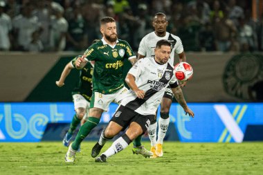 Barueri (SP), Brezilya 03 / 17 / 2024 - PAULISTAO vs PALMEIRAS -SP, bu Cumartesi gecesi, 16 Mart 2024. 