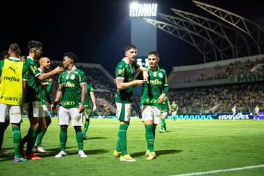 Barueri (SP), Brezilya 03 / 17 / 2024 - PAULISTAO vs PALMEIRAS SP, bu Cumartesi gecesi, 16 Mart 2024.