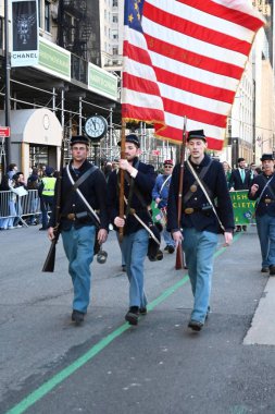 New York 263. Cadde. Aziz Patrick Günü Geçidi. 16 Mart. 2024, New York, New York, ABD. Bugün, St. Patrick Günü Geçit Töreni 'nde Maggie Timoney yer alacak. Aziz Patrick Günü geçit töreninin Büyük Mareşali ve Heinneken 'in ilk CEO' su. 