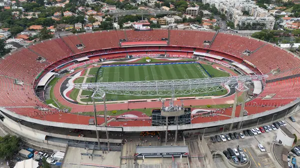 Sao Paulo Brazílie 2024 Paulistao Sao Paulo Stadionu Morumbi Tuto — Stock fotografie