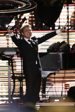 Sao Paulo (SP), Brezilya 03 / 23 / 2024 - Luis Miguel, Latin Amerika 'nın en büyük romantik müziklerinden biri. 12 yıllık bir aradan sonra, 