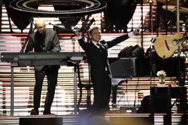 Sao Paulo (SP), Brezilya 03 / 23 / 2024 - Luis Miguel, Latin Amerika 'nın en büyük romantik müziklerinden biri. 12 yıllık bir aradan sonra, 