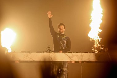 SOROCABA (SP), 03 / 24 / 2024 - DJ Alok, Uzna 'nın Sao Paulo eyaletindeki Sorocaba Belediyesi' nde 3 saat boyunca konser veriyor. 