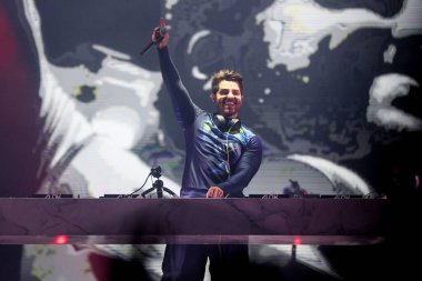 SOROCABA (SP), 03 / 24 / 2024 - DJ Alok, Uzna 'nın Sao Paulo eyaletindeki Sorocaba Belediyesi' nde 3 saat boyunca konser veriyor. 