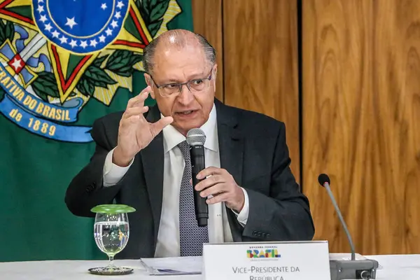 Brasilia Brésil 2024 Vice Président République Ministre Développement Industrie Commerce — Photo
