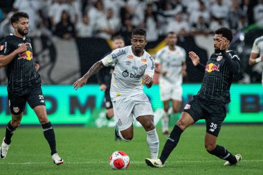 Sao Paulo (SP), Brezilya 03 / 27 / 2024 - PAULISTAO SANTOS Paulo-SP, 27 Mart 2024 Çarşamba akşamı. 