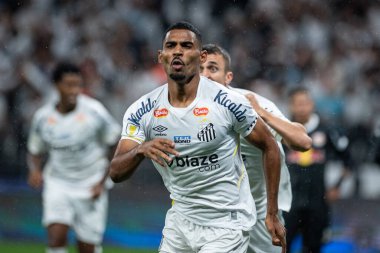 Sao Paulo (SP), Brezilya 03 / 27 / 2024 - PAULISTAO SANTOS Paulo-SP, 27 Mart 2024 Çarşamba akşamı. 