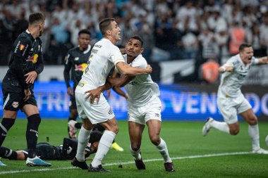 Sao Paulo (SP), Brezilya 03 / 27 / 2024 - PAULISTAO SANTOS Paulo-SP, 27 Mart 2024 Çarşamba akşamı. 