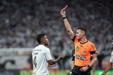 Sao Paulo (SP), Brezilya 03 / 27 / 2024 - PAULISTAO SANTOS Paulo-SP, 27 Mart 2024 Çarşamba akşamı. 