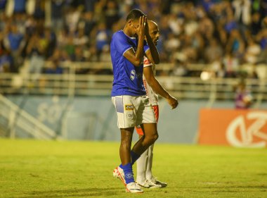 SOROCABA (SP) 03 / 27 / 2024 - Bu Çarşamba günü Sorocaba 'daki Walter Ribeiro belediyesinde düzenlenen Paulistao A2 çeyrek finalleri için geçerli olan Sao Bento ile Noroeste arasındaki maçta atış, 27,. 