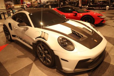 New York Uluslararası Otomobil Fuarı. 27 Mart 2024. Manhattan, New York, ABD. New York Uluslararası Otomobil Fuarı, en son motiv trendlerinde inanılmaz bir modern tasarım ve olağanüstü yenilik koleksiyonu sergiliyor..