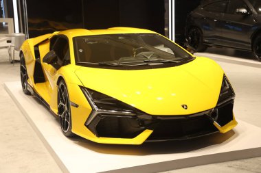 New York Uluslararası Otomobil Fuarı. 27 Mart 2024. Manhattan, New York, ABD. New York Uluslararası Otomobil Fuarı, en son motiv trendlerinde inanılmaz bir modern tasarım ve olağanüstü yenilik koleksiyonu sergiliyor..