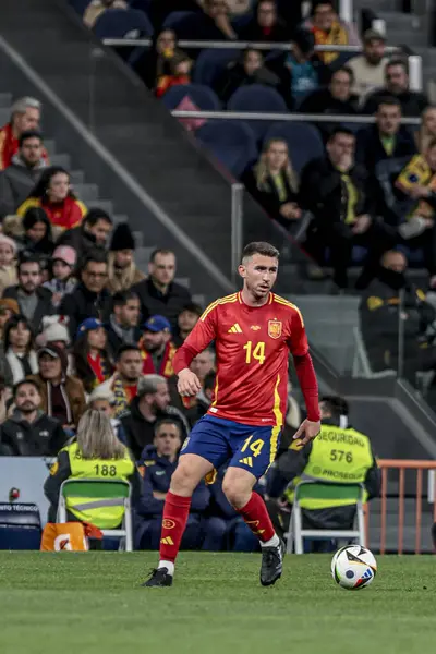 MADRID (ES) 03 / 26 / 2024 - Bu Salı günü Madrid 'deki Santiago Bernabeu Stadyumu' nda oynanan İspanya ve Brezilya Millî Takım Arkadaşları için geçerli bir maç olan .