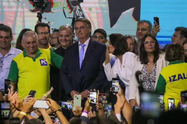 Brasilia (DF), Brezilya 03 / 26 / 2024 - Cumhuriyet Senatörü Izalci Lucas 'ın Liberal Parti' ye bağlılığı seremonisi; 27 Mart 2024 Çarşamba akşamı Minas Hall 'daki Setor de Clubes Norte' de 