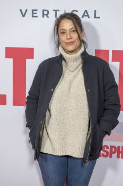 Asphalt City New York gösterimi. 27 Mart 2024, New York, ABD: Katie Mcquerrey, New York 'ta 27 Mart 2024' te AMC Lincoln Square Theater 'daki Asphalt City New York gösterimine katılır.. 