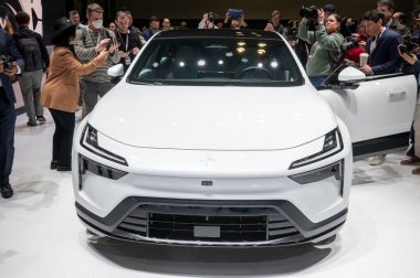 New York Uluslararası Otomobil Fuarı 2024. 27 Mart 2024, New York, New York, ABD: Kutup CEO 'su Thomas Lngenlath, Jacob Javits Kongre Merkezi' nde düzenlenen Uluslararası Otomobil Fuarı 'nda 2024 Kutup Yıldızı 4' ü tanıttı 