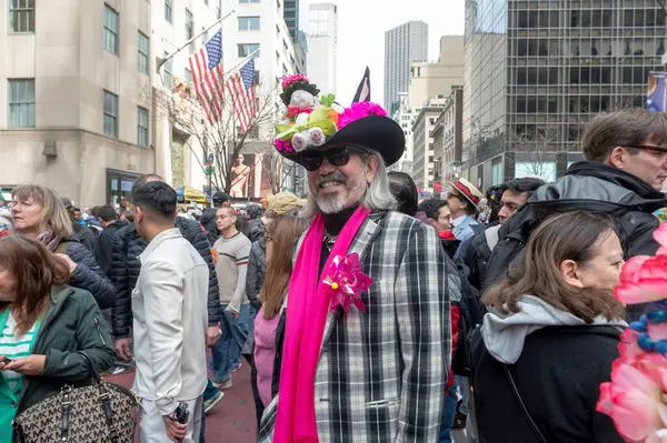 Easter Bonnet Parade March 2024 New York New York Usa — Stock Photo, Image
