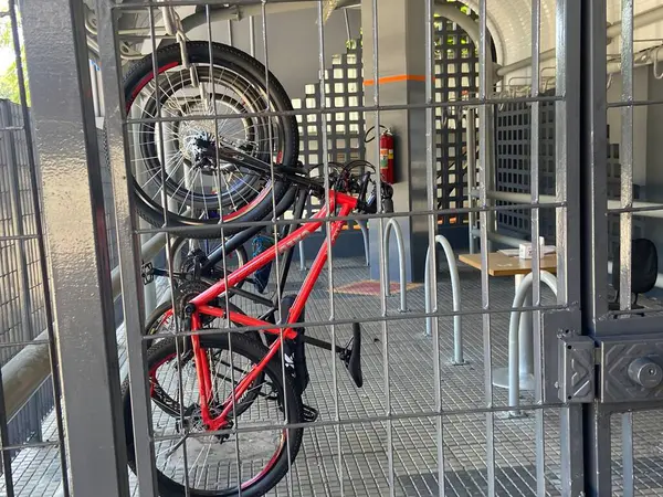 Sao Paulo Brazil 2024 Urban Mobility Bicycles Can Circulate Public — стоковое фото