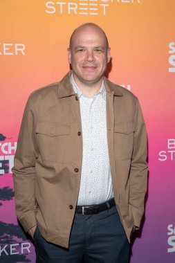 Sasquatch Sunset New York galası. 01 Nisan 2024, New York, New York, ABD: Nathan Zellner, New York 'ta 01 Nisan 2024' te Metrograph 'ta Sasquatch Sunset New York galasına katıldı. 