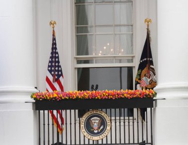 2024 Beyaz Saray Paskalya Yumurtası Yuvarlaması. 01 Nisan 2024, Washington DC, Maryland, ABD: 2024 Beyaz Saray Paskalya Yumurta Yuvarlaması, Beyaz Saray tarihinin en eski geleneklerinden biri olan 1 Nisan Pazartesi günü Güney Çimenliği 'nde gerçekleşti. 