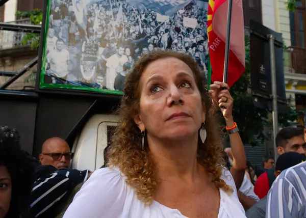 Rio Janeiro 2024 Dictatorship Never Again Act March Marks Anniversary — Stock Photo, Image