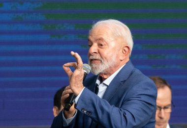 RIO DE JANEIRO (RJ) Brezilya 02 / 04 / 2024. Rio de Janeiro Belediye Başkanı Eduardo Paes ve başkanı Luiz Inacio Lula da Silva, 2 Nisan 2024, IMPA Teknik Üniversitesi 'nin açılışını gerçekleştirdiler.. 
