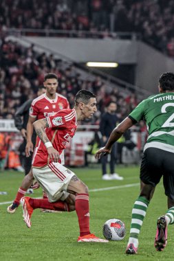 Lizbon (PT), Portekiz 02 / 04 / 2024 Maçı Portekiz Kupası için Benfica x Sporting ile Lizbon 'daki Estadio da Luz' da oynanan yarı finalde, bu 2 Nisan 2024.